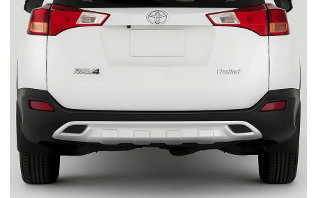 Накладки на бампера Toyota RAV4