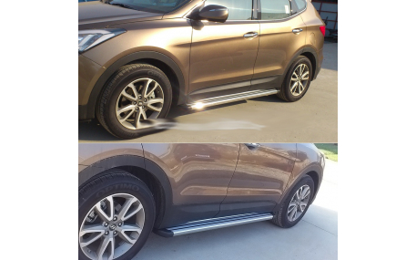 Подножки Hyundai Santa Fe
