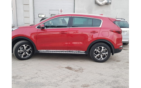 Подножки Kia Sportage 