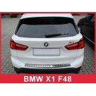 Накладка на задний бампер BMW X1 F48