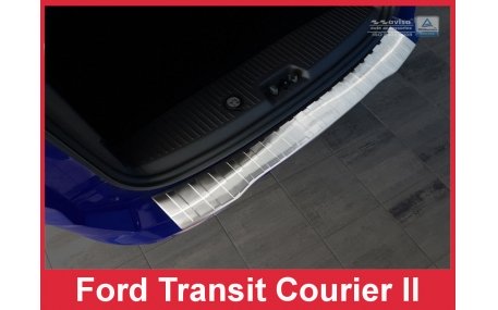 Накладка на задний бампер Ford Transit Courier