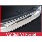 Накладка на задний бампер Volkswagen Golf 7