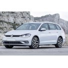 Накладка на задний бампер Volkswagen Golf 7