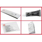 Накладка на задний бампер Volkswagen Golf 7