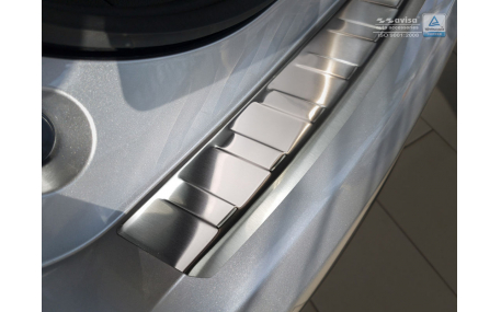 Накладка на задний бампер Honda Civic