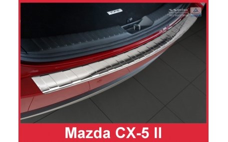 Накладка на задний бампер Mazda CX-5