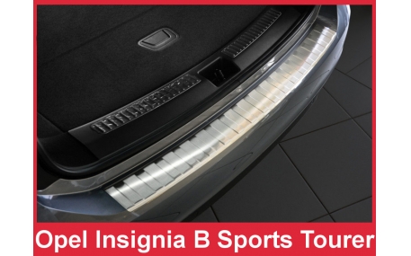 Накладка на задний бампер Opel Insignia