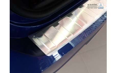 Накладка на задний бампер Seat Ibiza