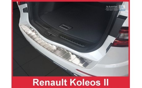 Накладка на задний бампер Renault Koleos