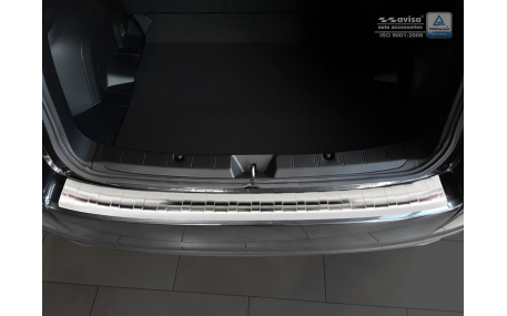 Накладка на задний бампер Subaru Impreza