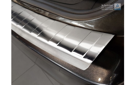 Накладка на задний бампер Subaru Impreza