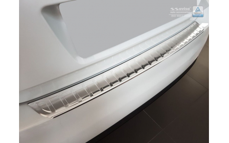 Накладка на задний бампер Peugeot 308