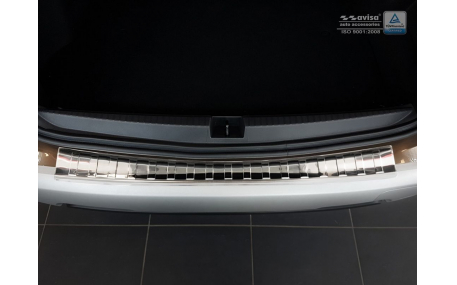 Накладка на задний бампер Renault Duster