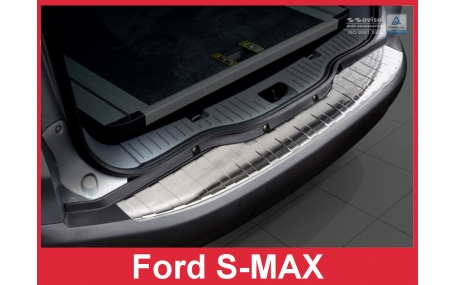Накладка на задний бампер Ford S-Max