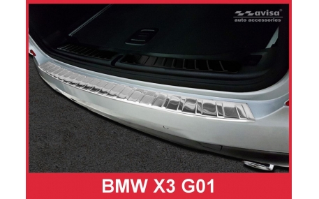 Накладка на задний бампер BMW X3 (G01)