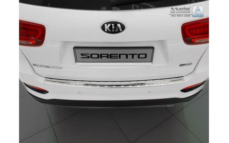 Накладка на задний бампер Kia Sorento 