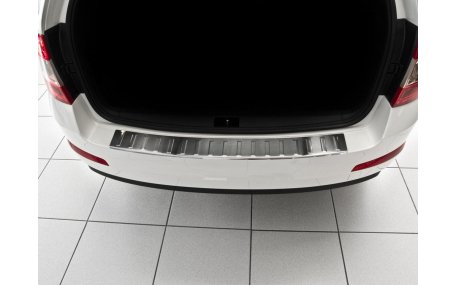 Накладка на задний бампер Skoda Octavia A7 2013-2017