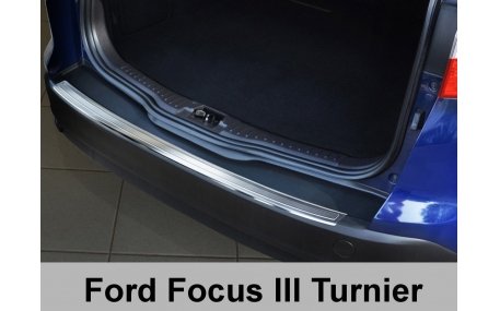 Накладка на задний бампер Ford Focus MK3