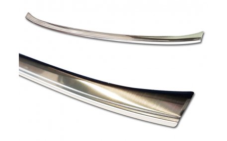 Накладка на задний бампер Hyundai Santa Fe