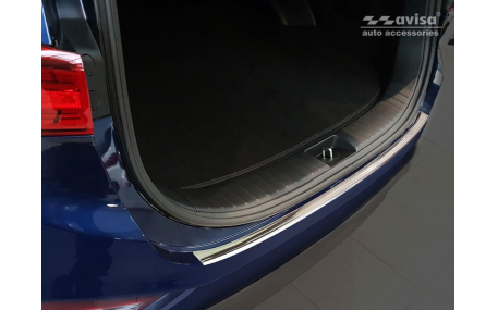 Накладка на задний бампер Hyundai Santa Fe