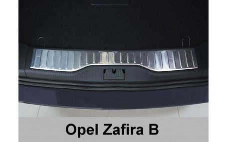 Накладка на задний бампер Opel Zafira B