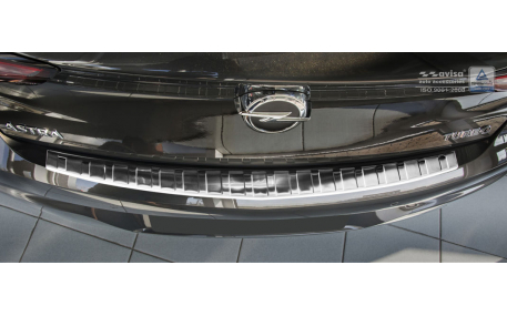 Накладка на задний бампер Opel Astra K