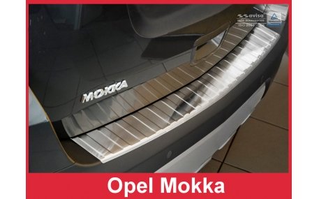 Накладка на задний бампер Opel Mokka 2012-2016