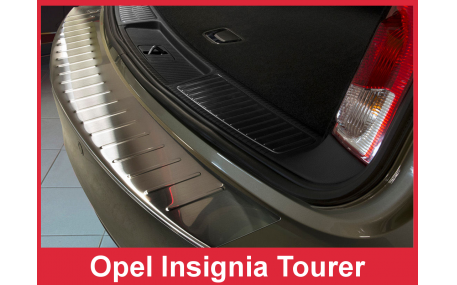 Накладка на задний бампер Opel Insignia