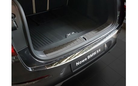Накладка на задний бампер BMW X4 G02