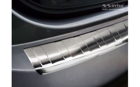 Накладка на задний бампер Peugeot 508