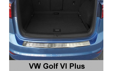 Накладка на задний бампер Volkswagen Golf 6 Plus