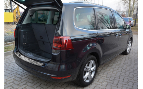 Накладка на задний бампер Volkswagen Sharan