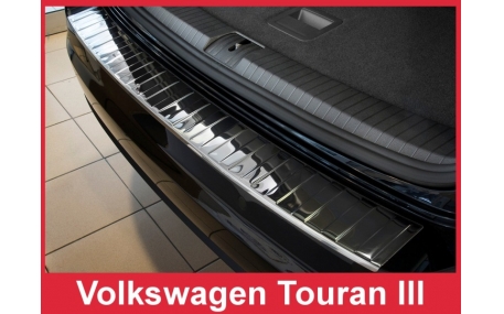 Накладка на задний бампер Volkswagen Touran