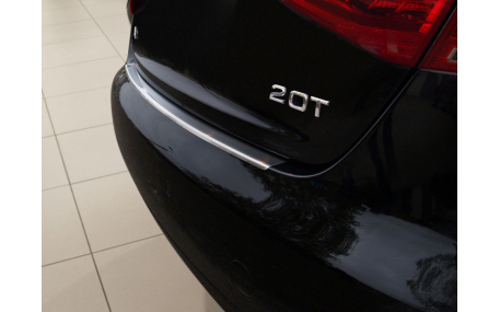 Накладка на задний бампер Audi A4 B8 Sedan