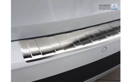 Накладка на задний бампер Audi A4 B9