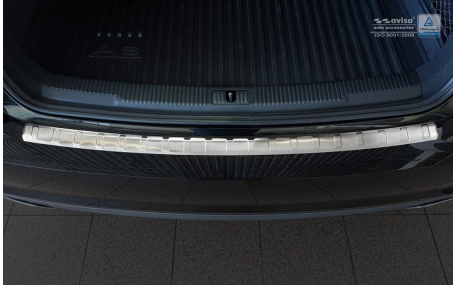 Накладка на задний бампер Audi A6 C7 2015-2018