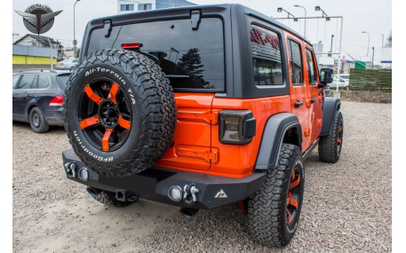 Бампер задний Jeep Wrangler