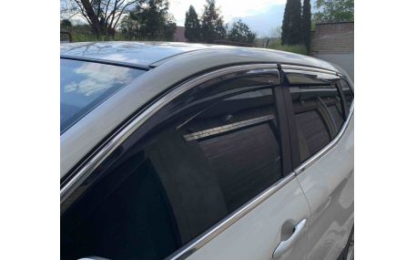 Дефлекторы окон Nissan Qashqai J11