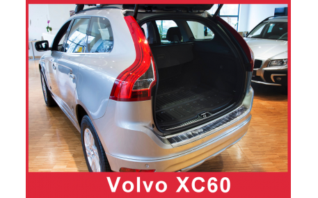 Накладка на задний бампер Volvo XC60