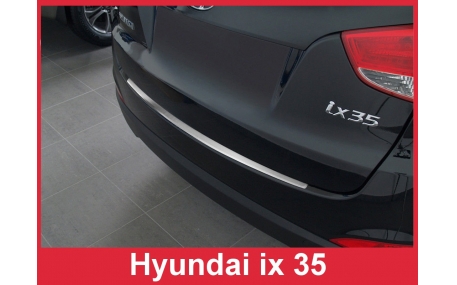 Накладка на задний бампер Hyundai iX35