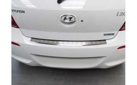 Накладка на задний бампер Hyundai i20
