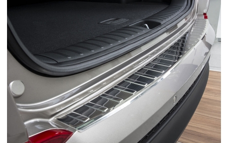 Накладка на задний бампер Hyundai Tucson 2015-2018