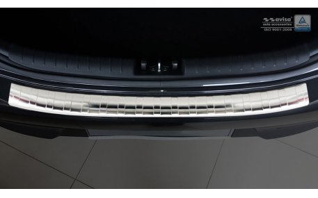 Накладка на задний бампер Kia Rio