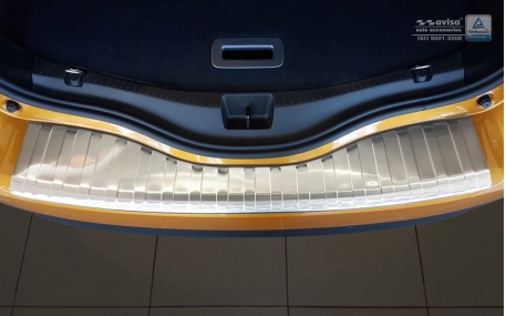 Накладка на задний бампер Renault Scenic
