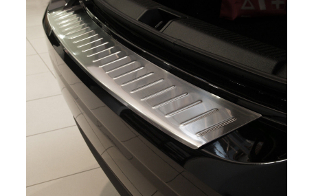 Накладка на задний бампер Renault Fluence