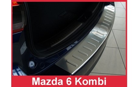 Накладка на задний бампер Mazda 6