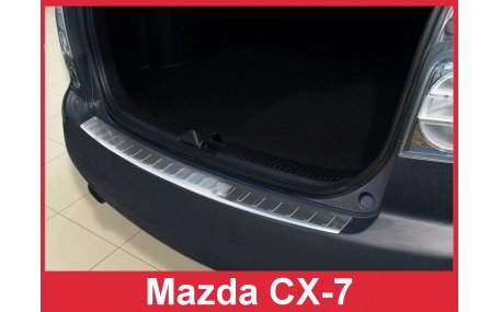Накладка на задний бампер Mazda CX-7