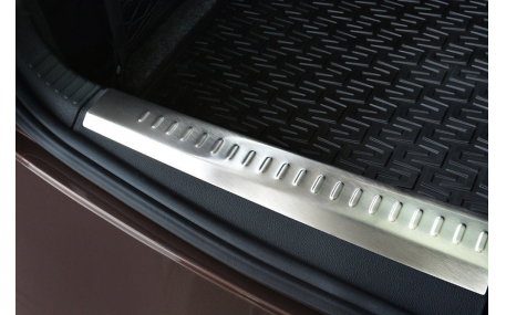 Накладка на задний бампер Skoda Octavia A7 2013-2017