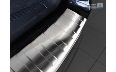 Накладка на задний бампер Skoda Octavia A7 2017-2020