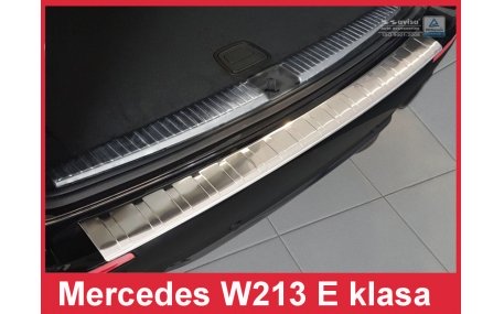 Накладка на задний бампер Mercedes E-class W213